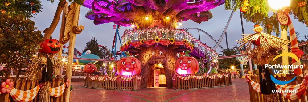 Halloween en PortAventura® World y Ferrari Land en Hotel 4* del Parque